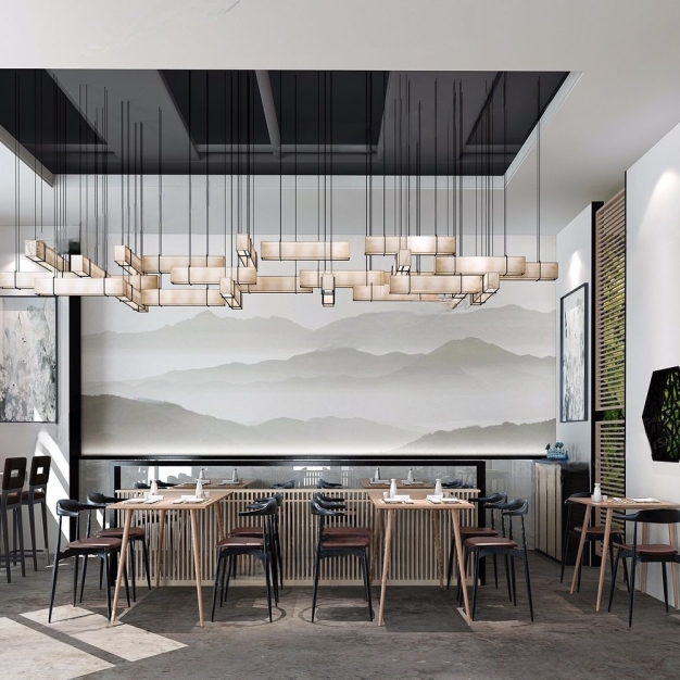 新中式餐饮店3D模型